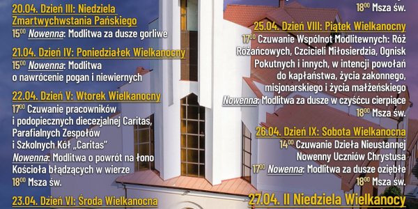 Nowenna przed Świętem Miłosierdzia Bożego 2025